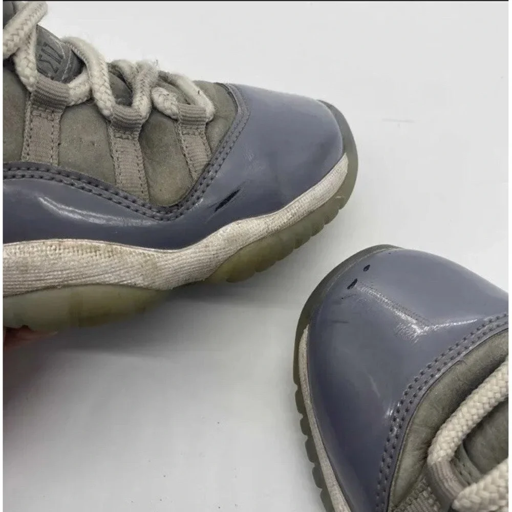 Jordan 11 Cool Grey Size 4Y GS Grade School Youth High Top Sneaker